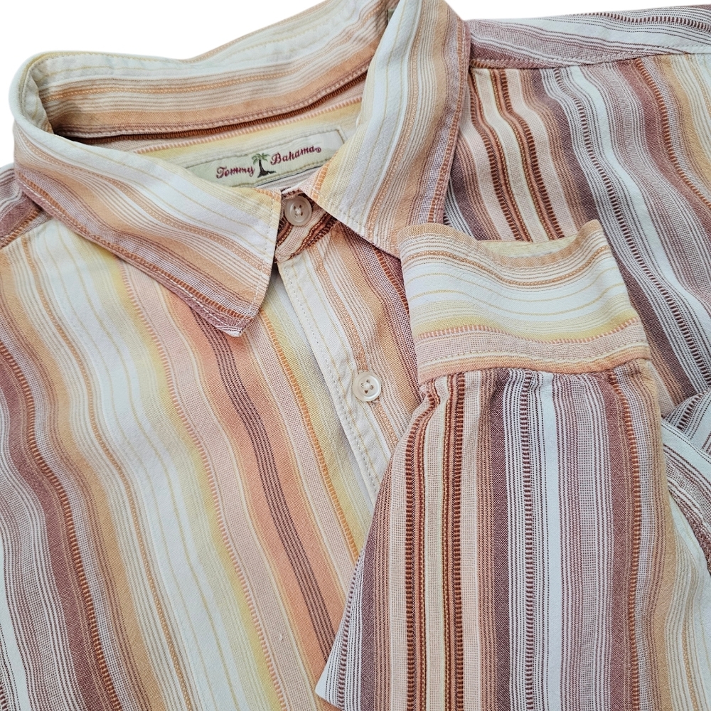 Tommy Bahama Men's Button Down Shirt Size Large